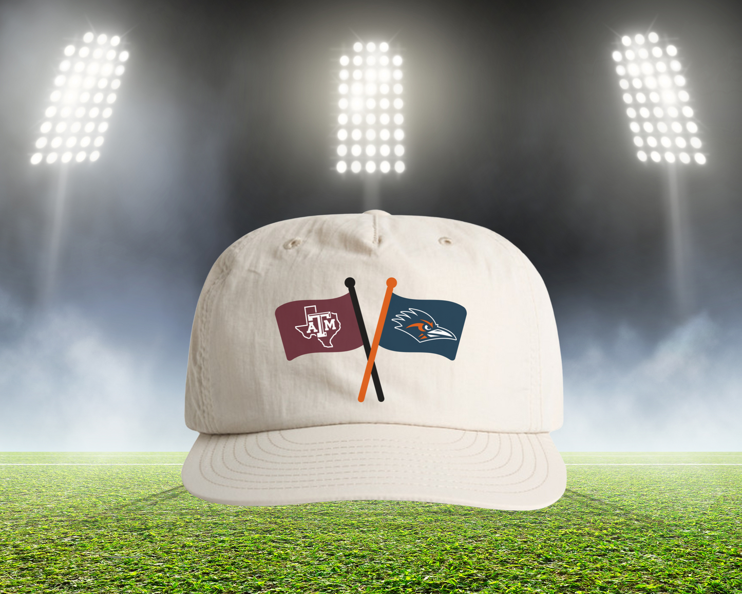 Crossed Flags Hat
