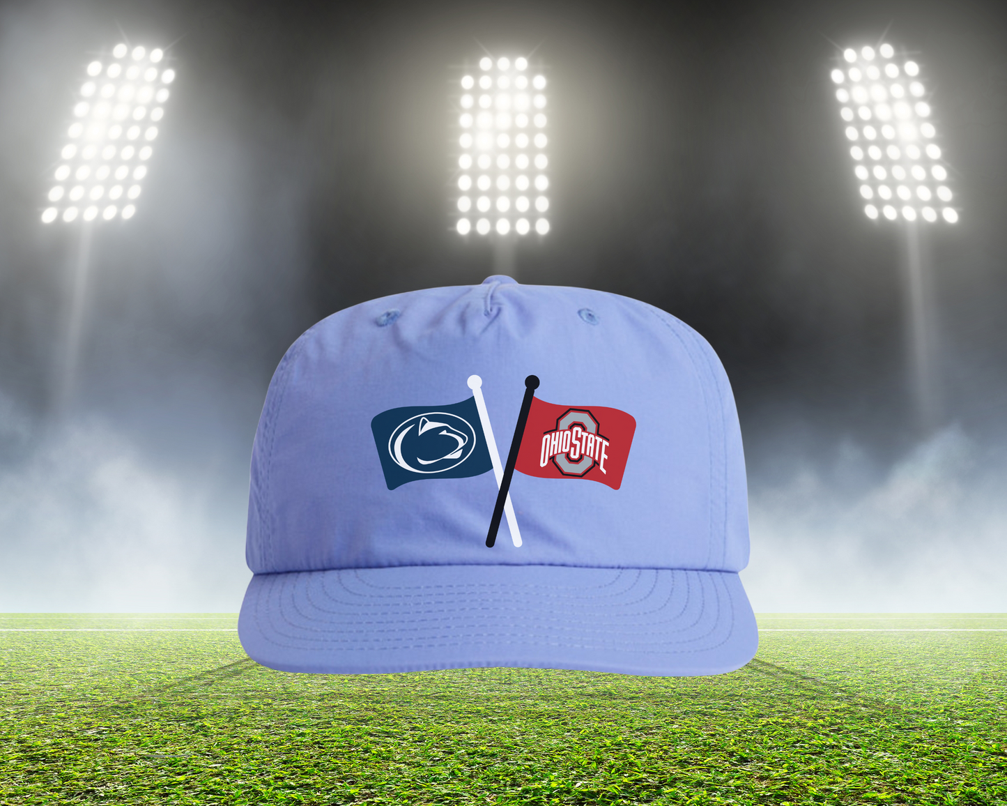 Crossed Flags Hat