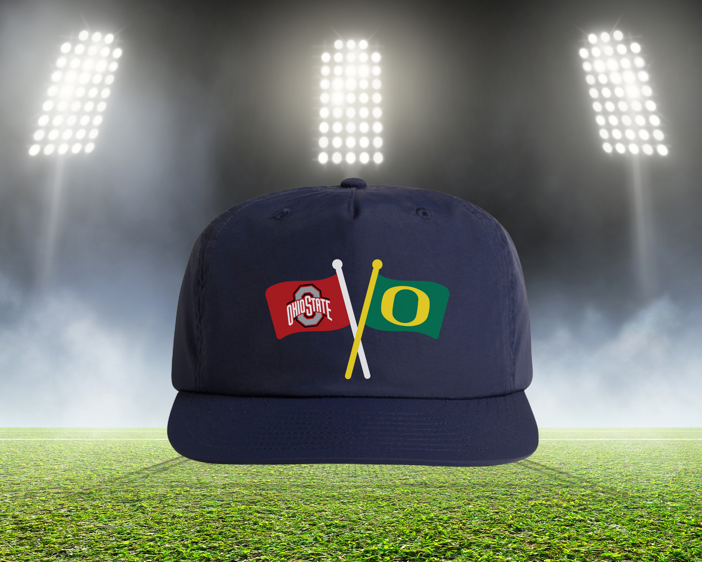 Crossed Flags Hat