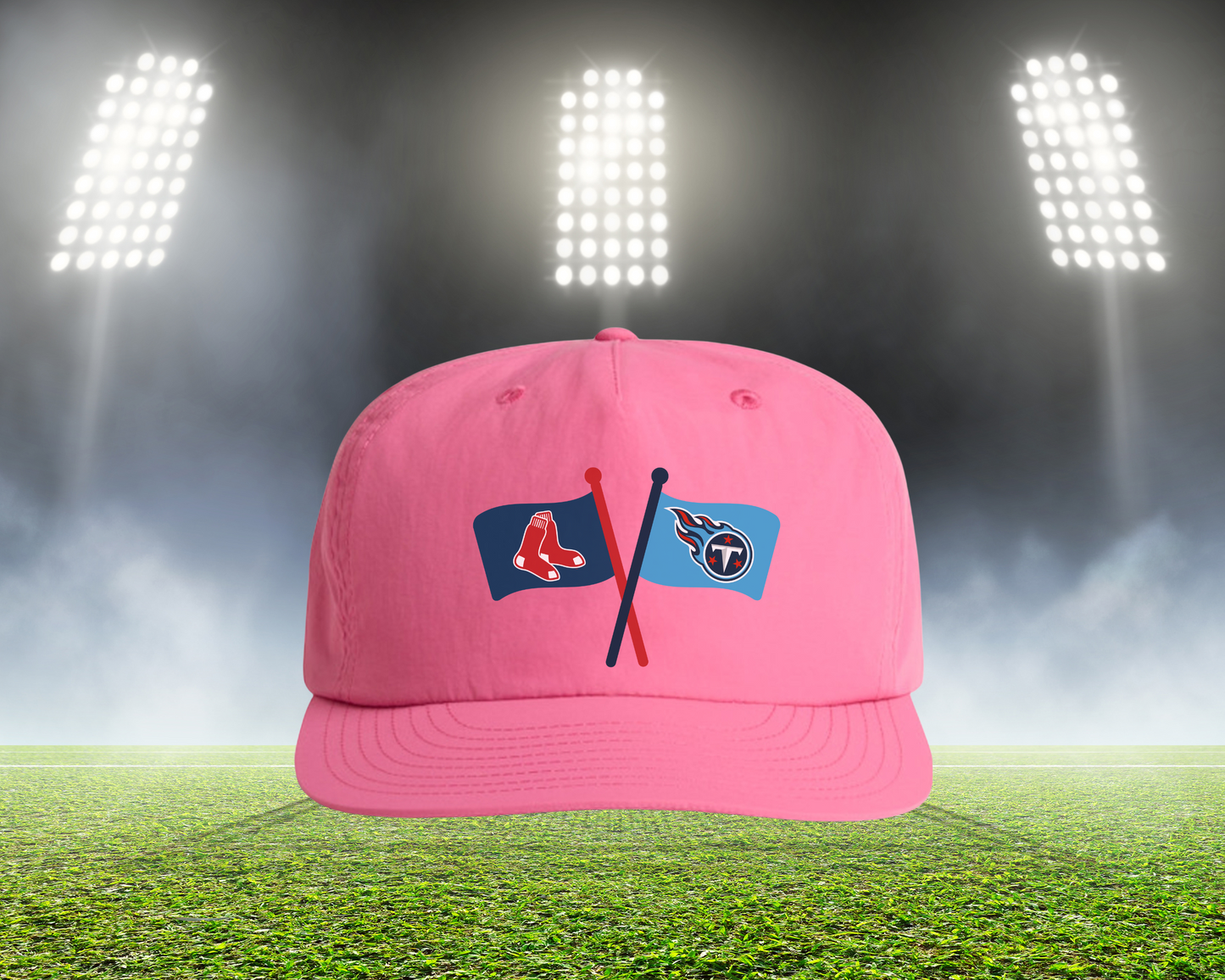 Crossed Flags Hat