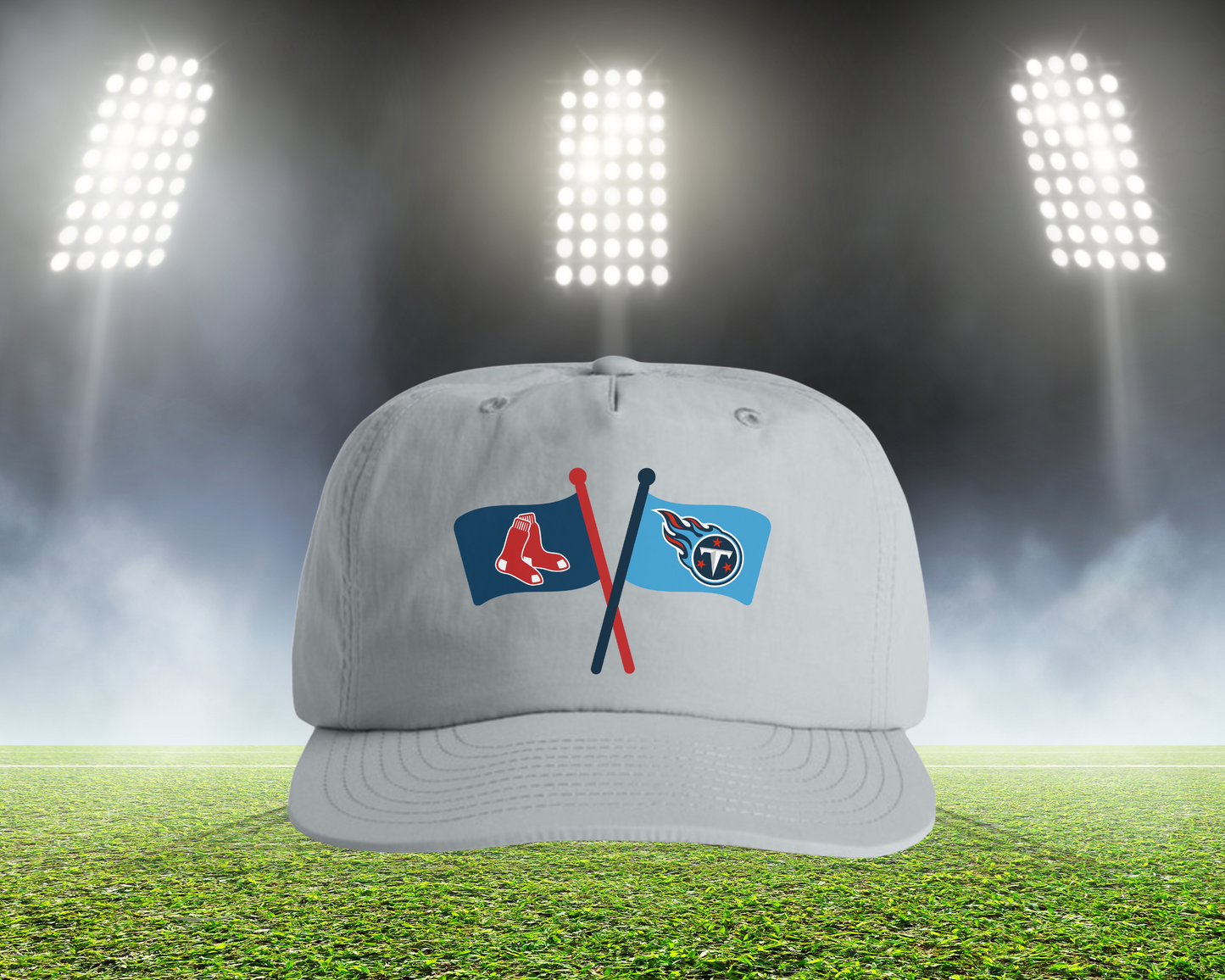 Crossed Flags Hat