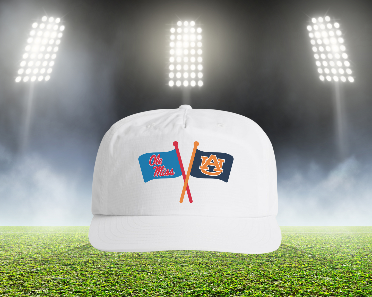 Crossed Flags Hat