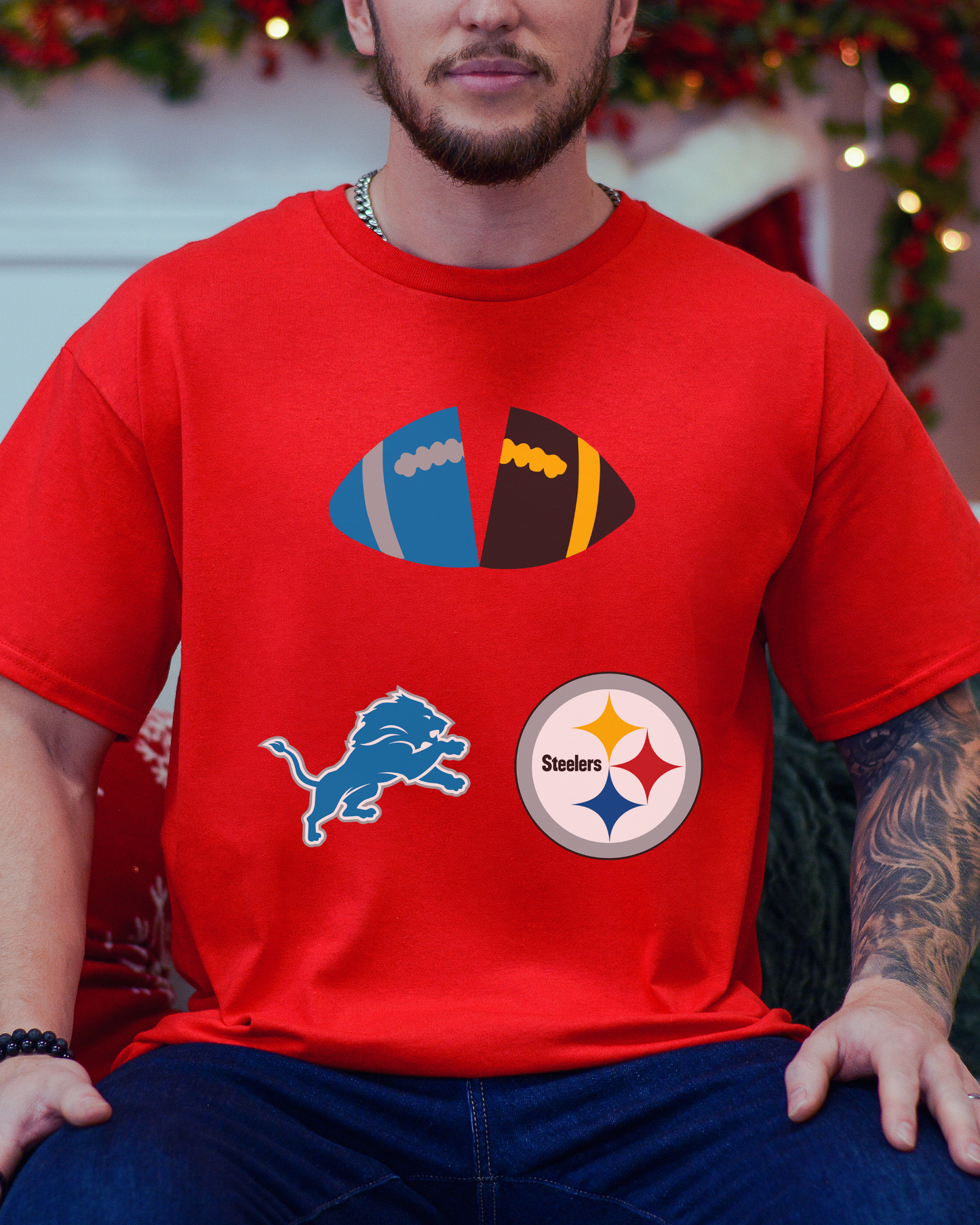 OG Split Football T-Shirt