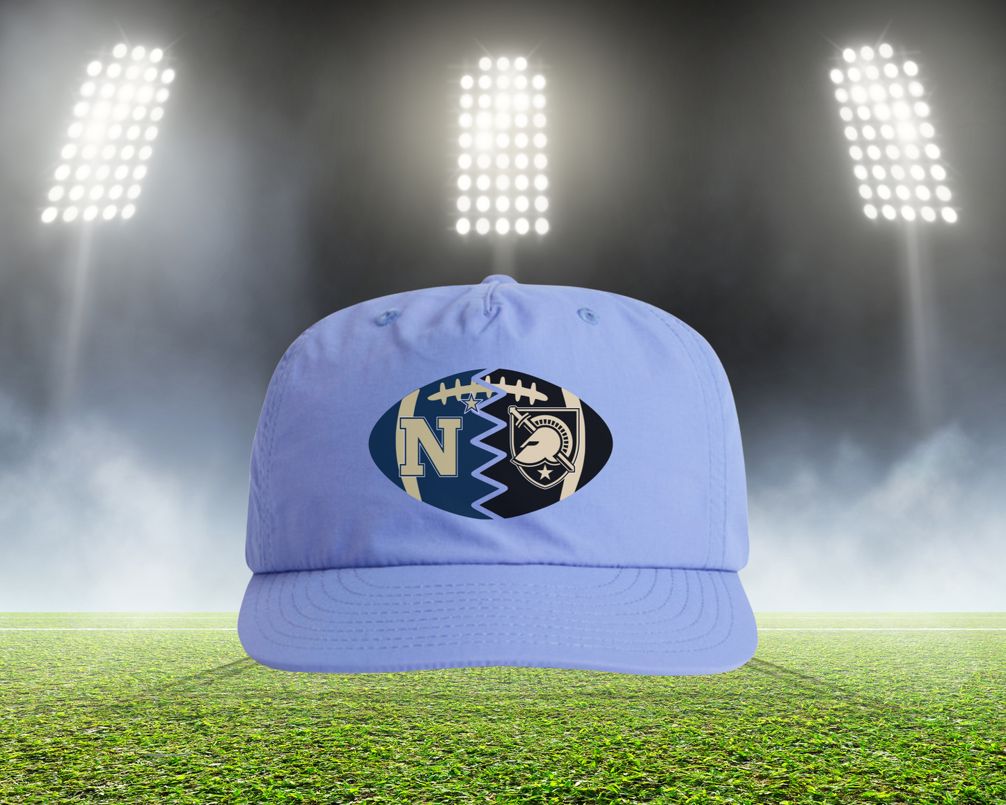 Split Football Hat