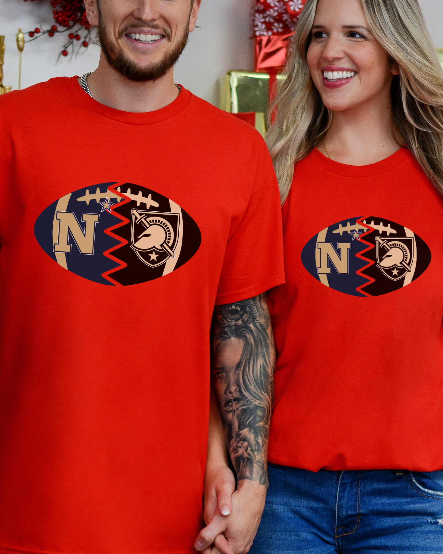 Split Football T-Shirt