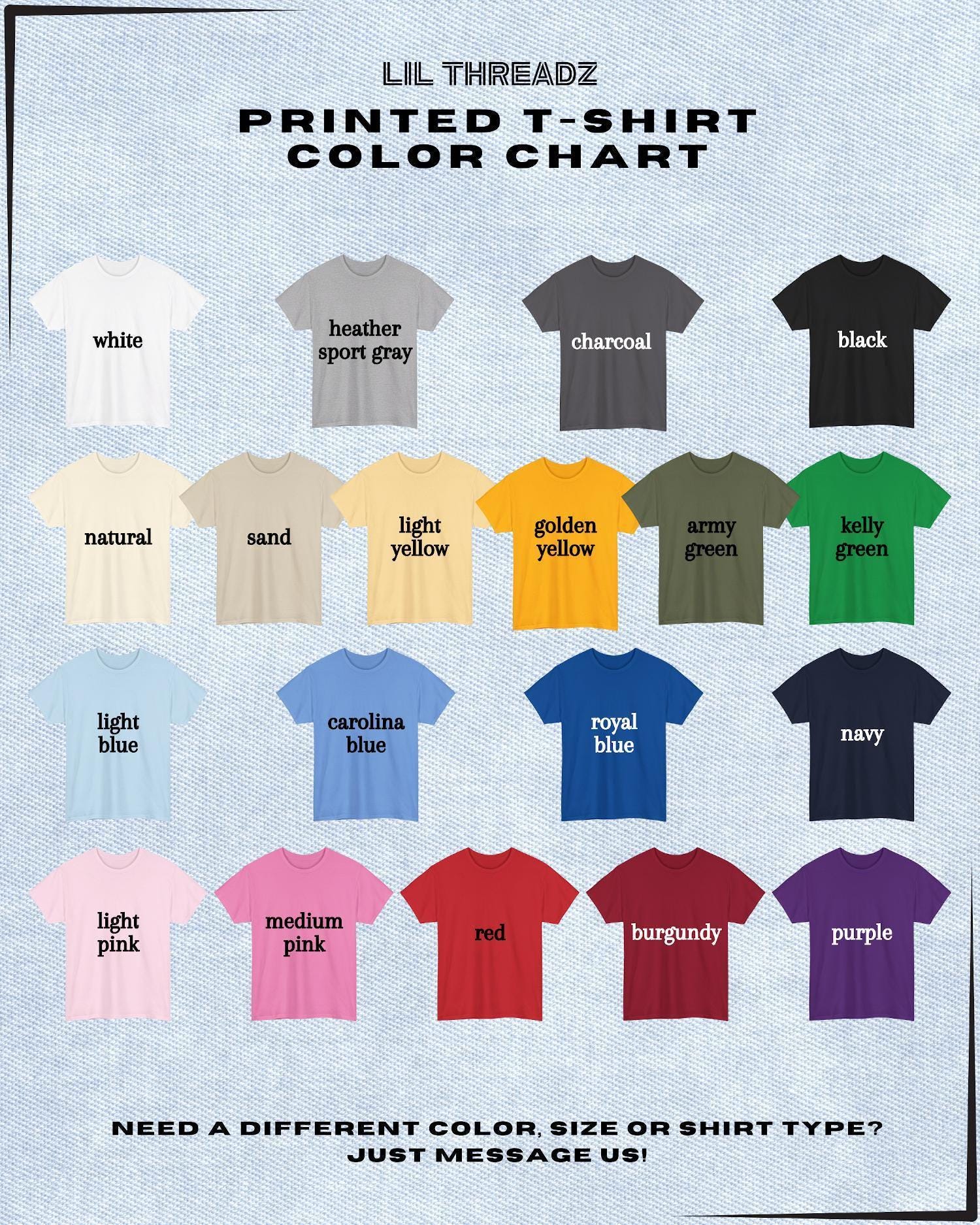 a bunch of different colored shirts on a white background