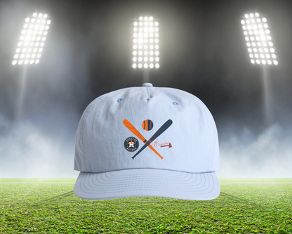 Crossed Bats Hat