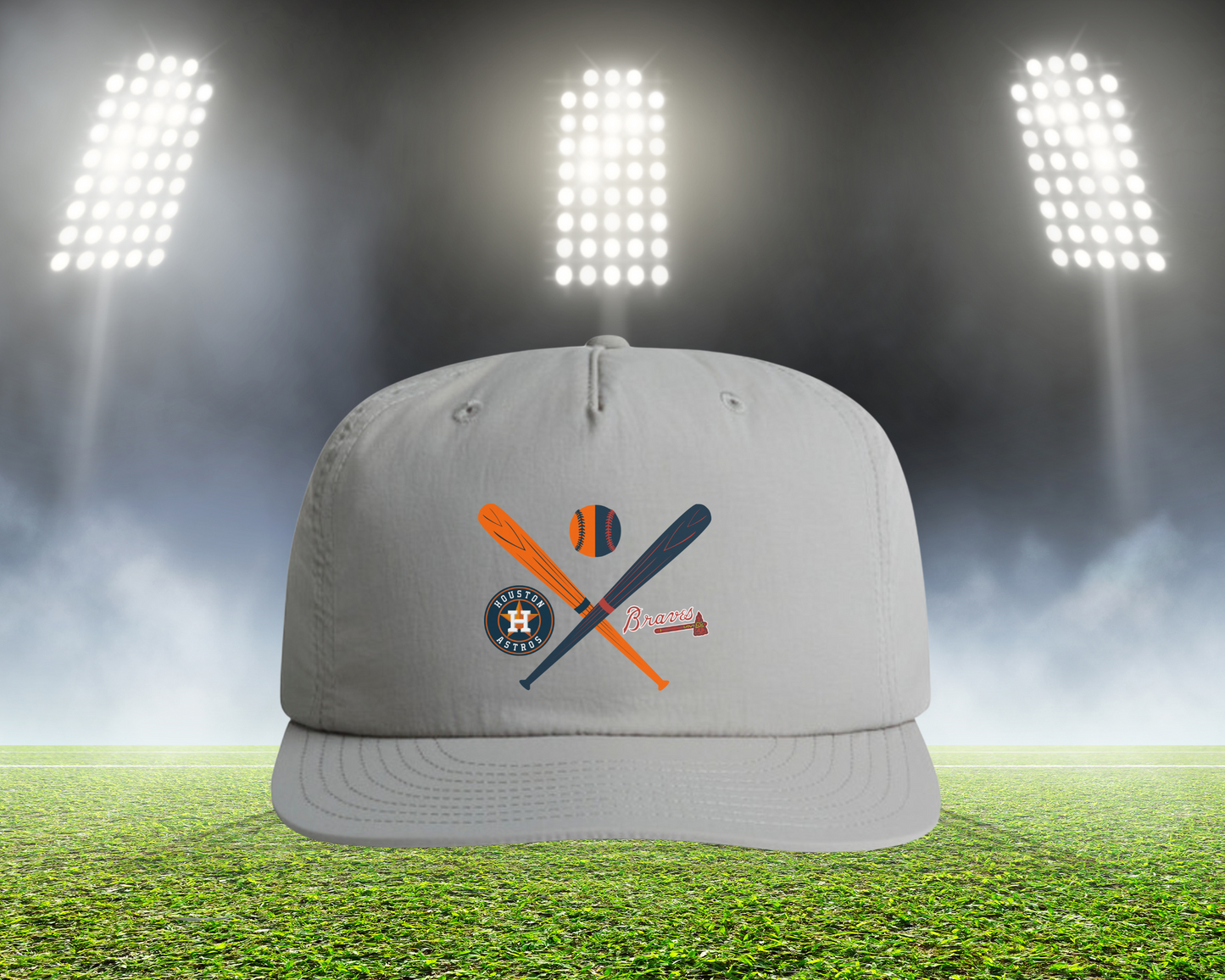 Crossed Bats Hat