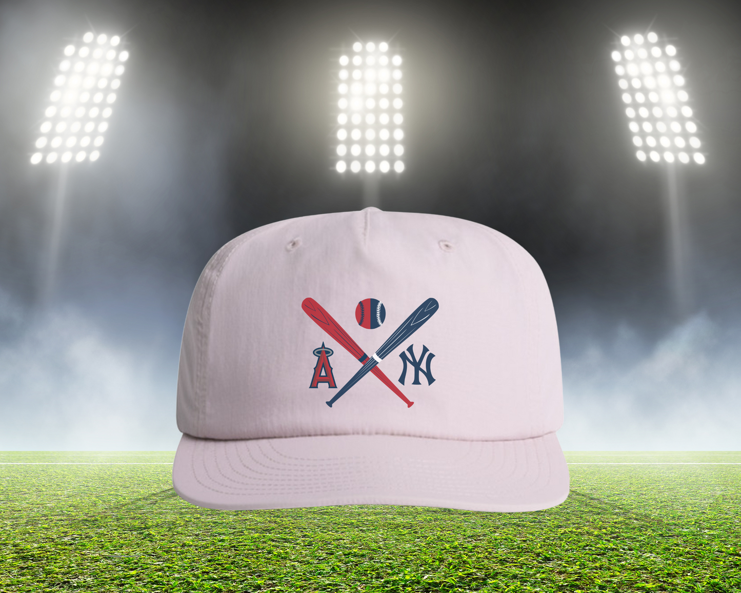 Crossed Bats Hat