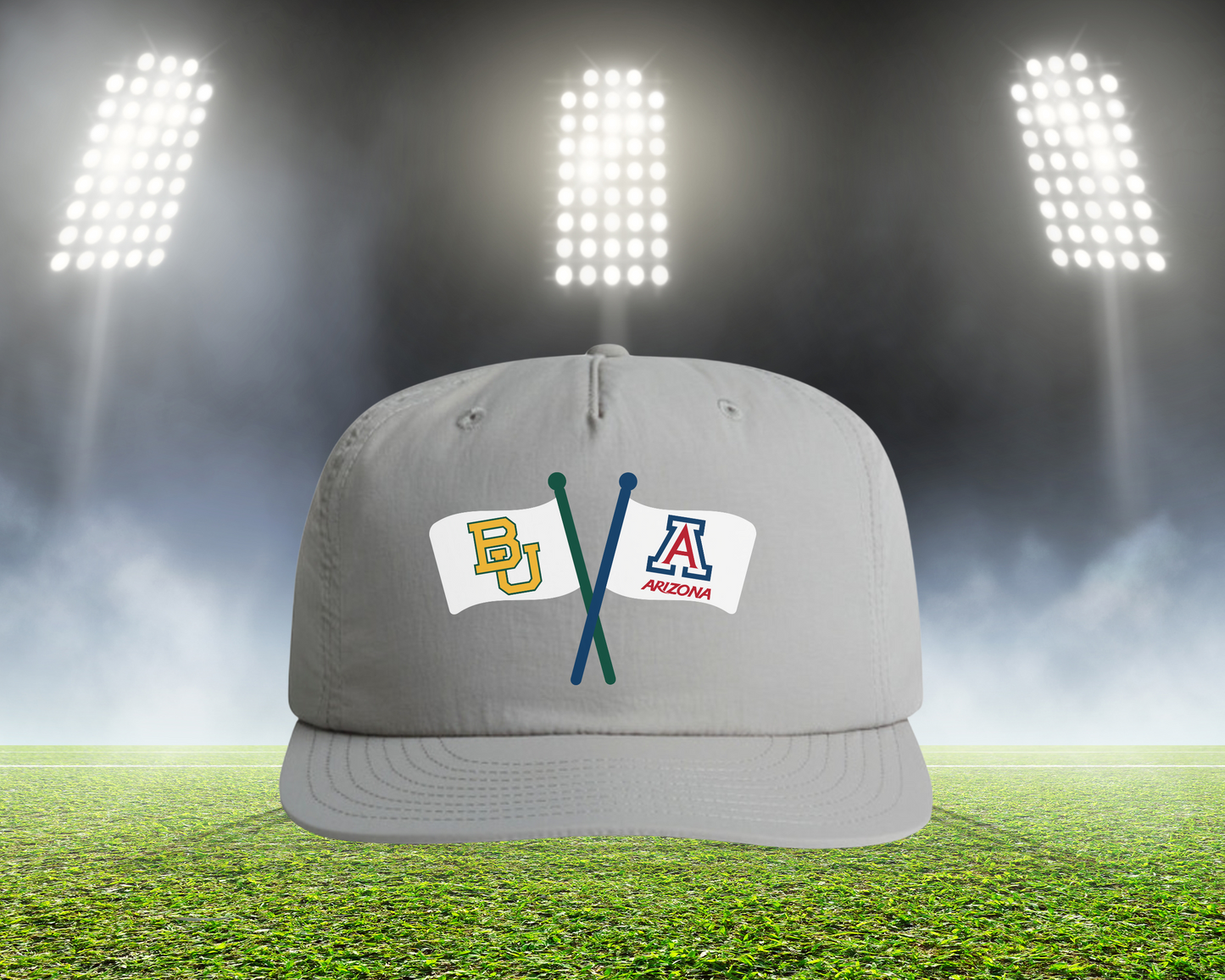 Crossed Flags Hat