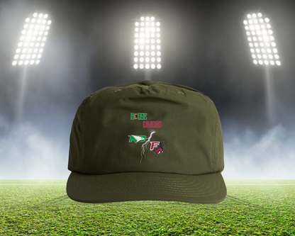 HD Lightning Football Hat