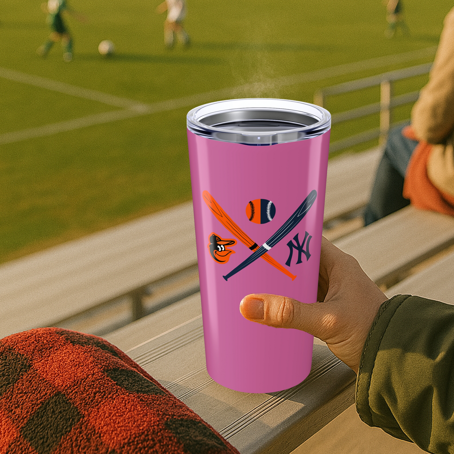 Crossed Bats 20oz Tumbler