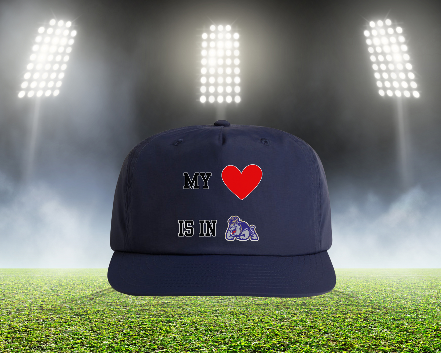 Heart In College Hat