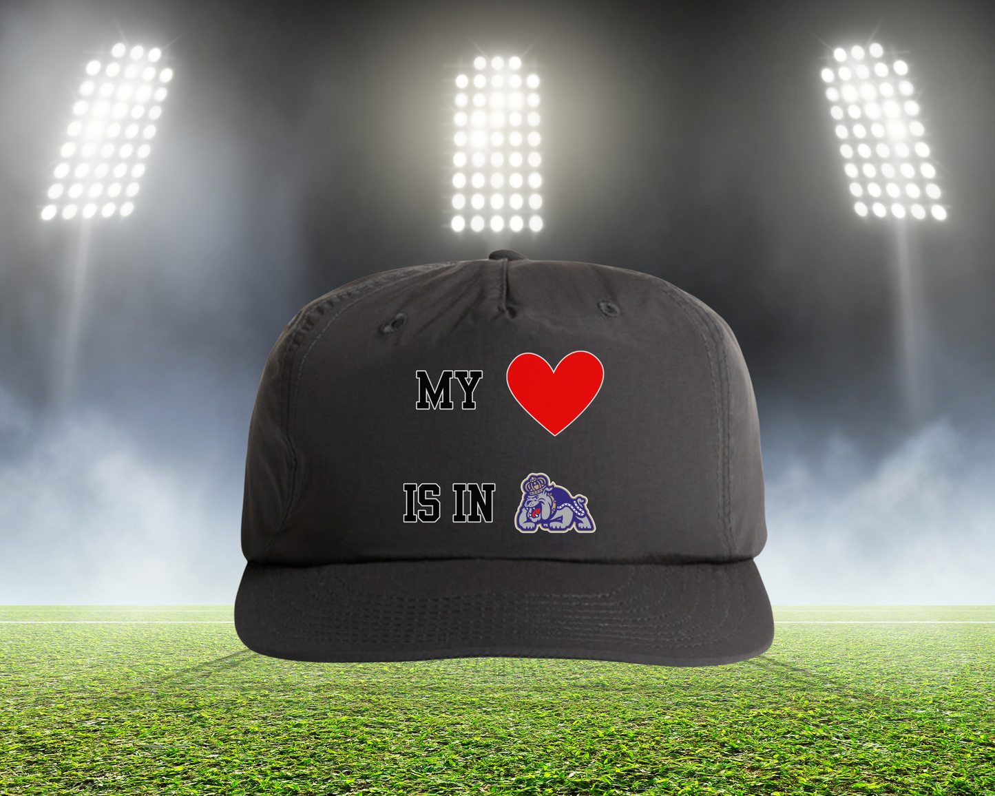Heart In College Hat