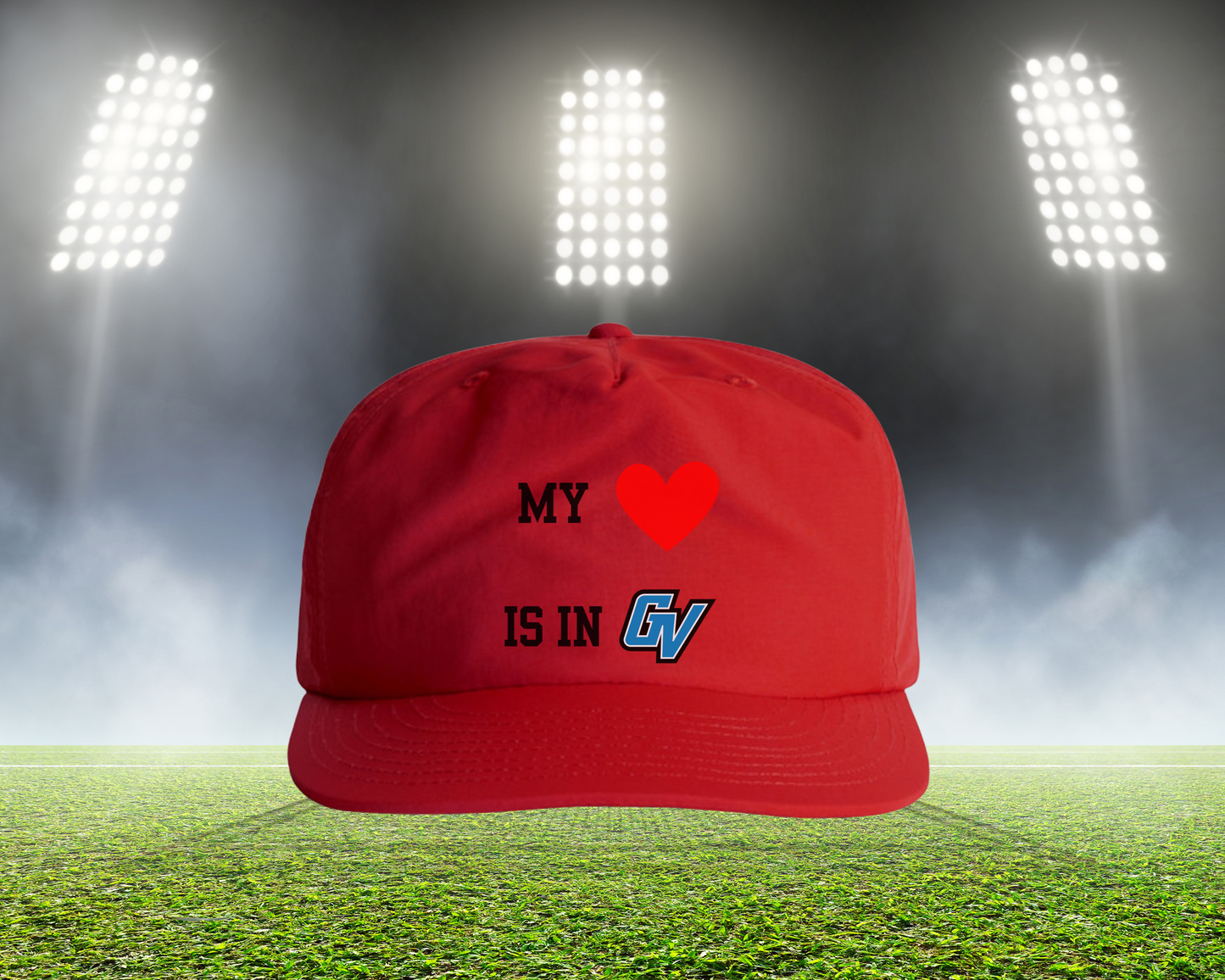 Heart In College Hat