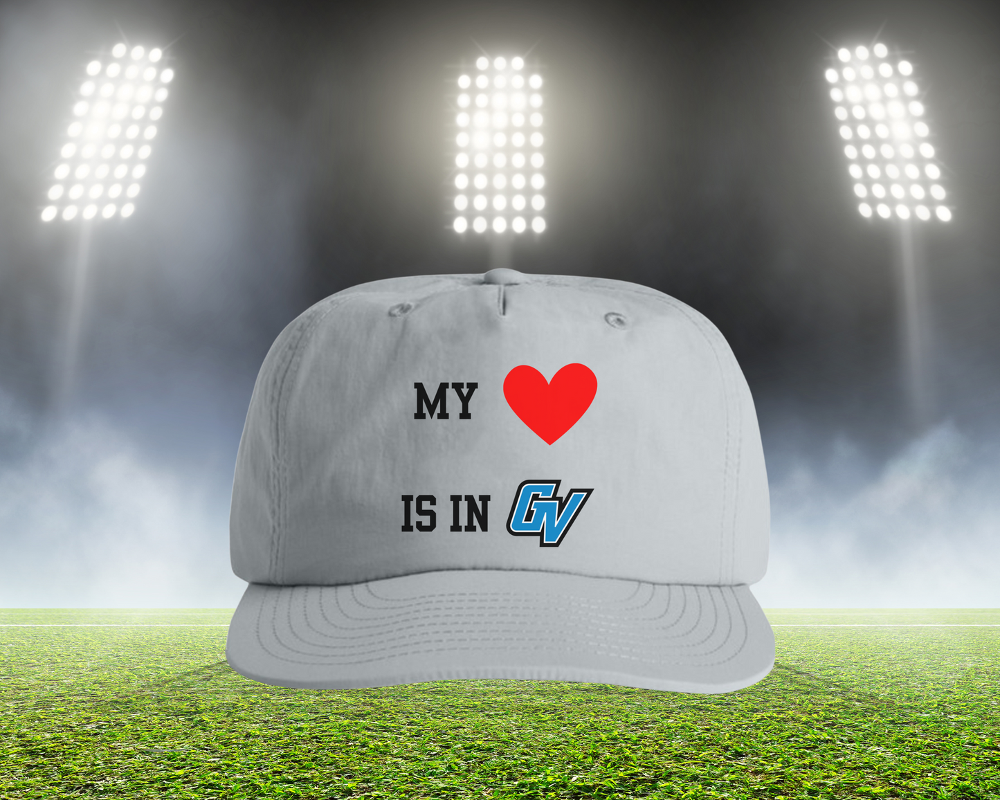 Heart In College Hat