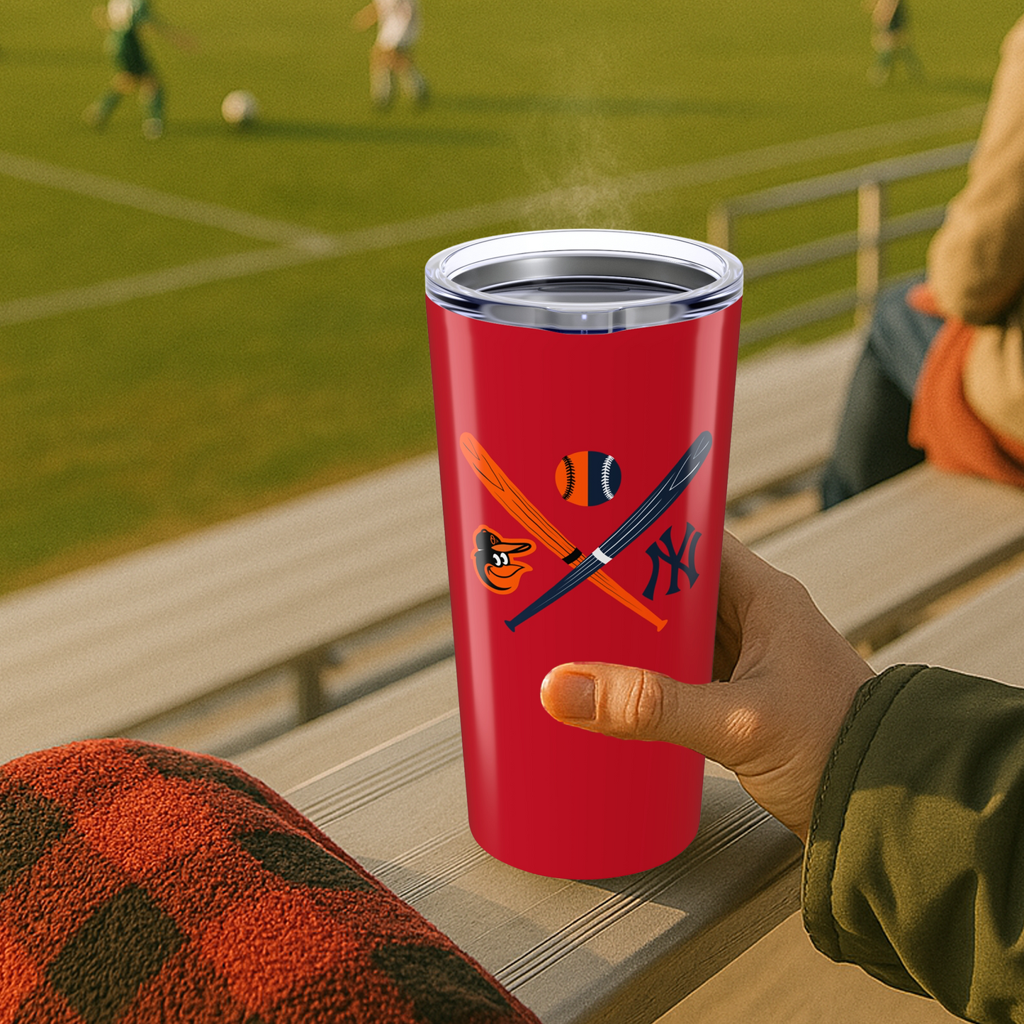 Crossed Bats 20oz Tumbler
