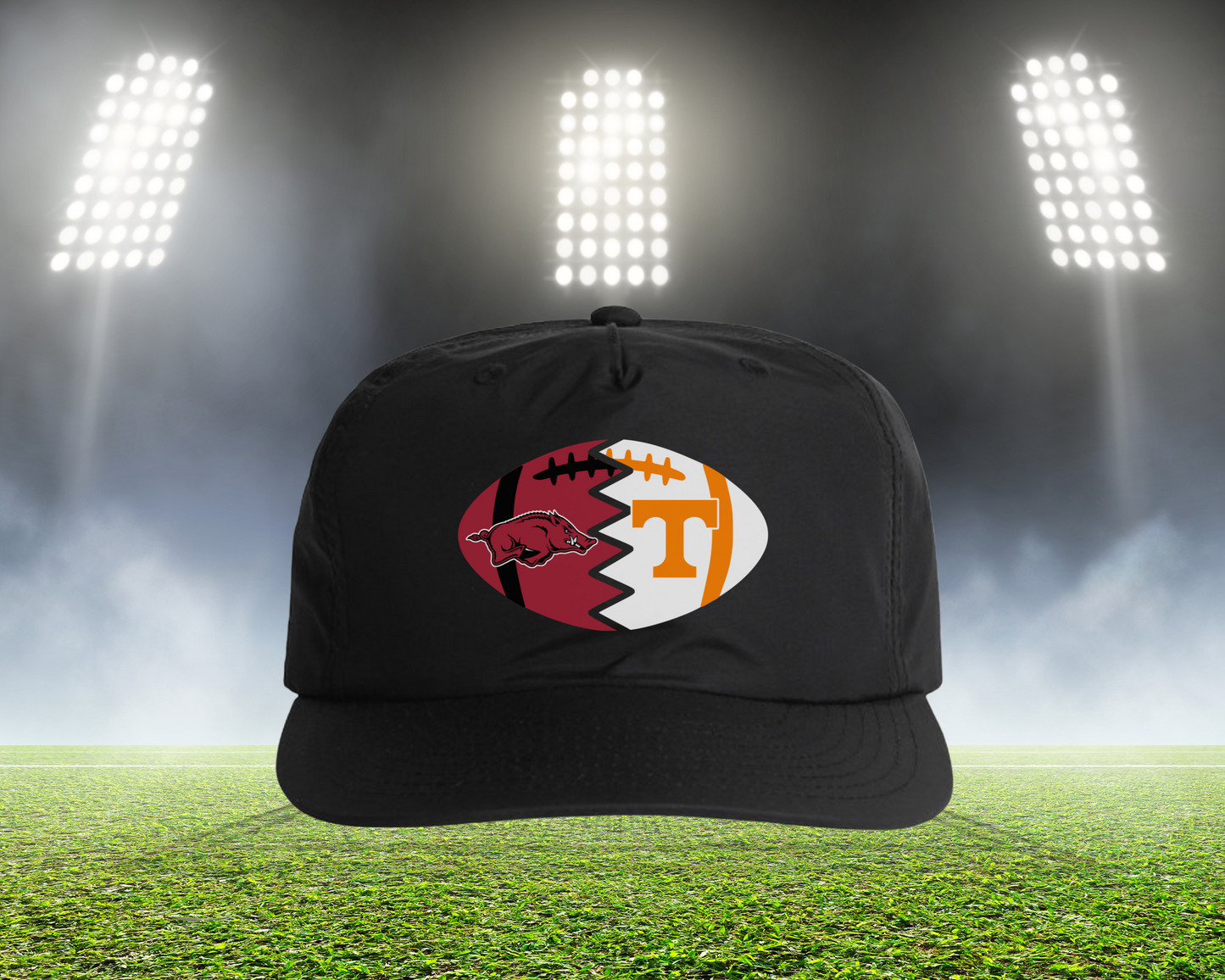 Split Football Hat
