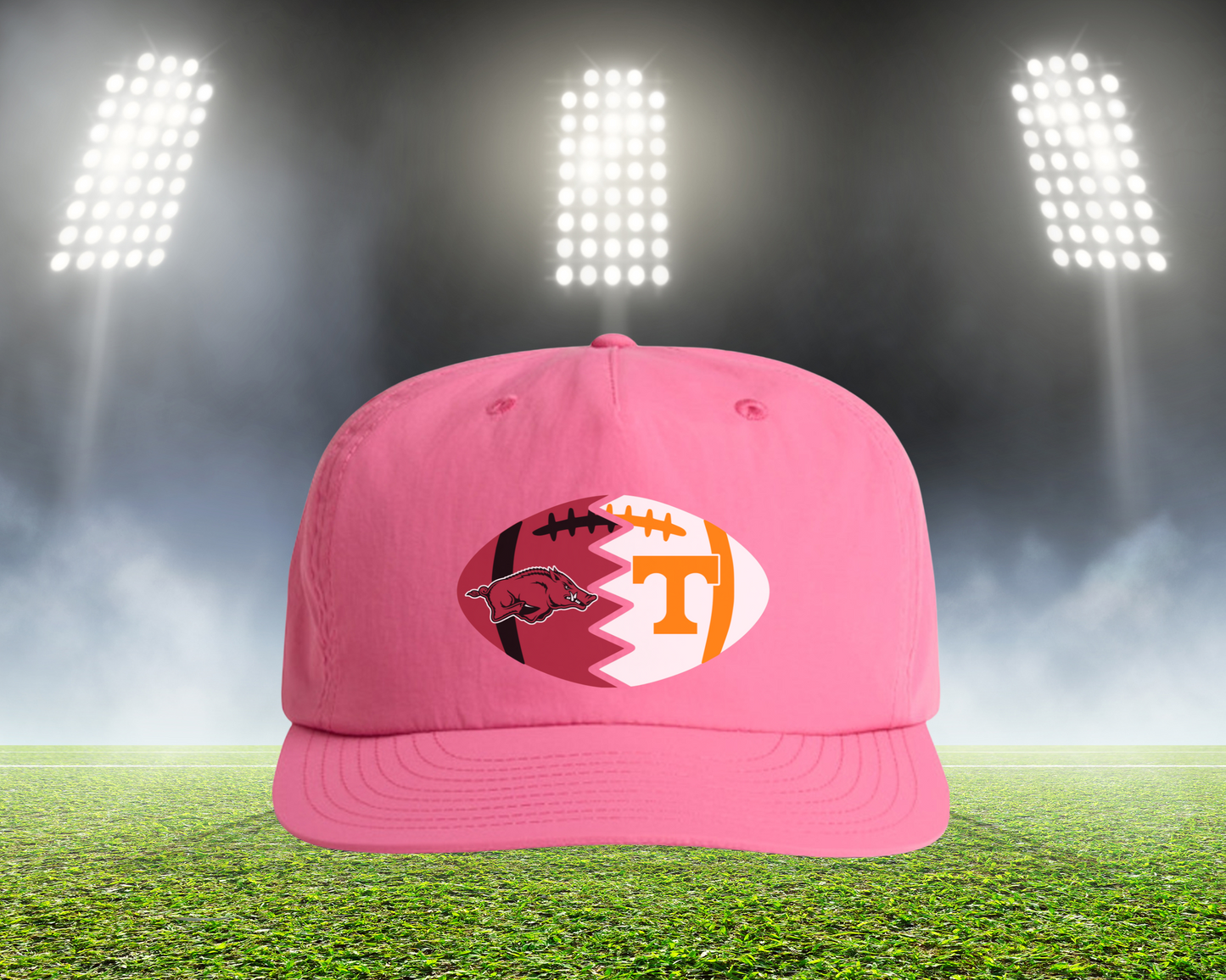 Split Football Hat