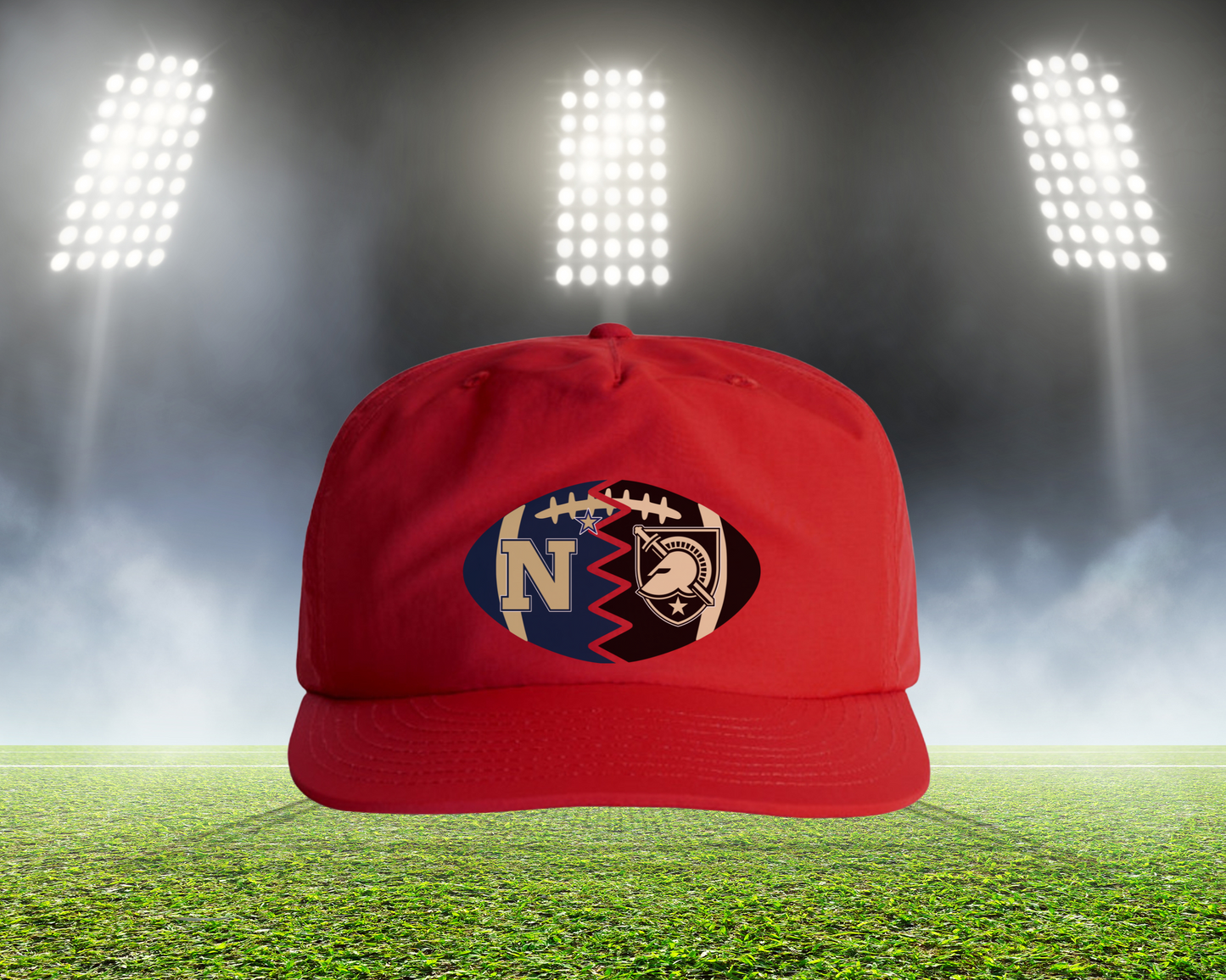 Split Football Hat