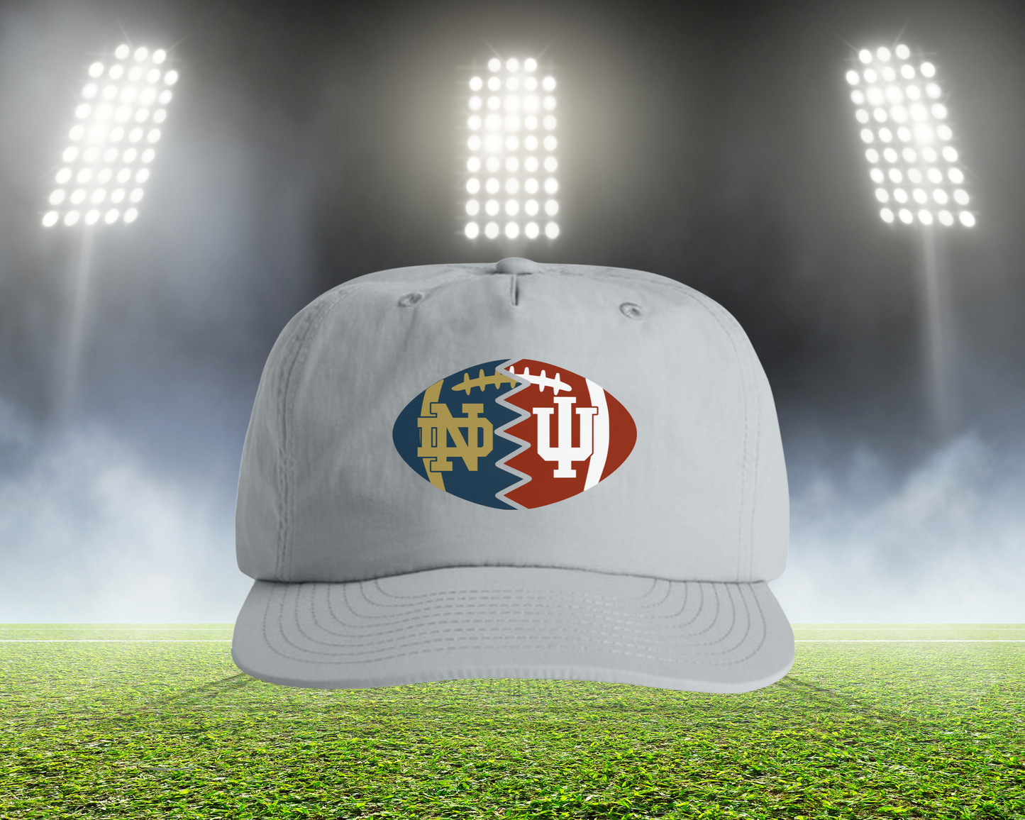 Split Football Hat