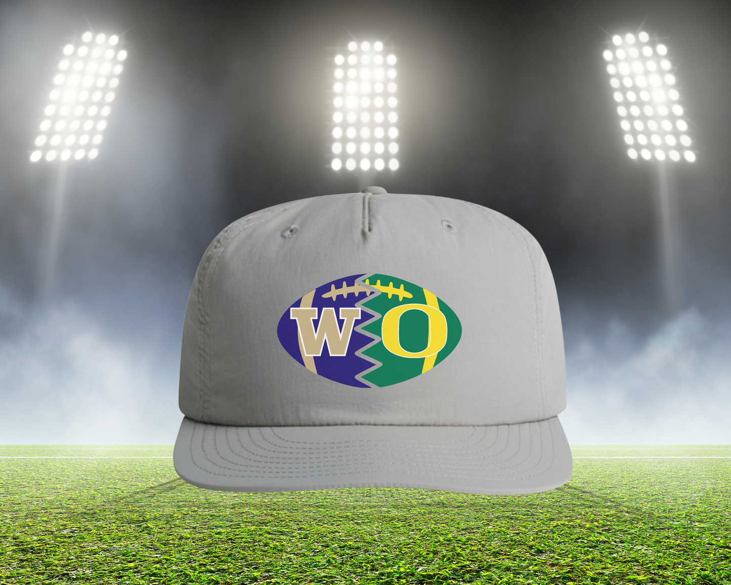 Split Football Hat