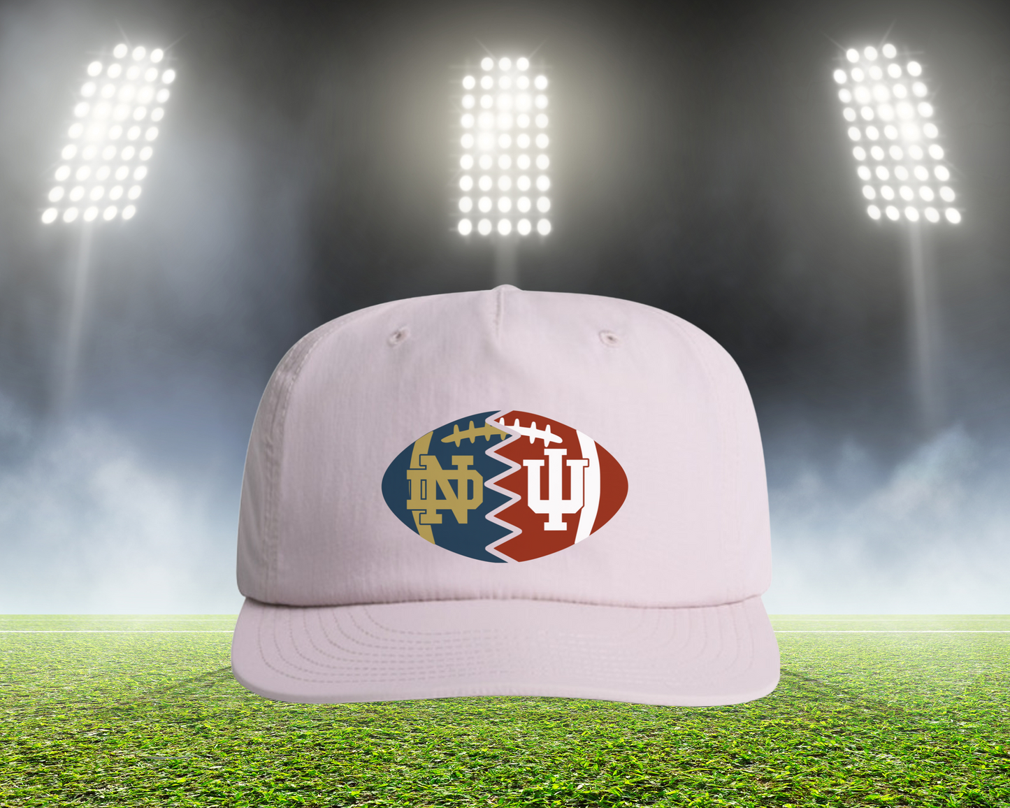 Split Football Hat