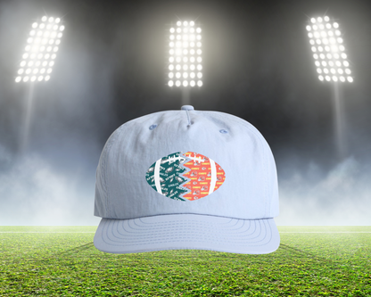Split Football Prints Hat