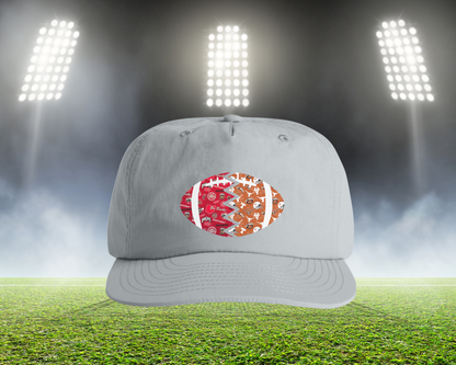 Split Football Prints Hat