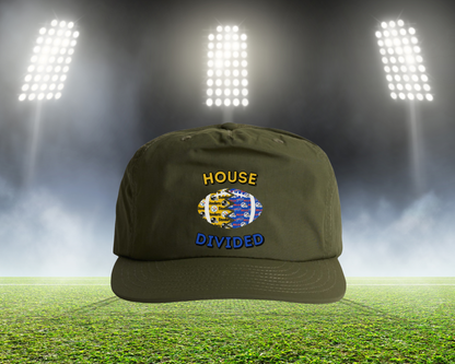 HD Split Football Prints Hat