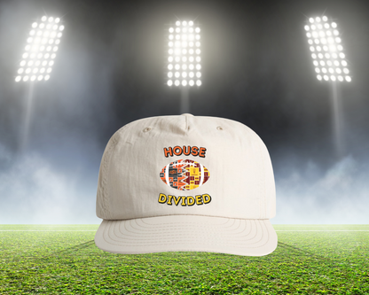 HD Split Football Prints Hat