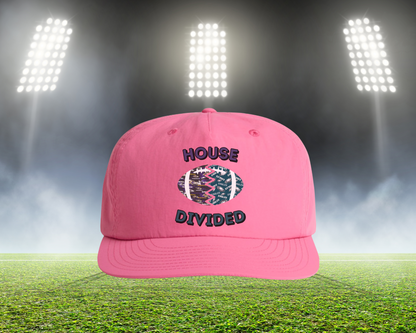 HD Split Football Prints Hat