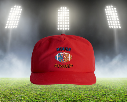 HD Split Football Prints Hat