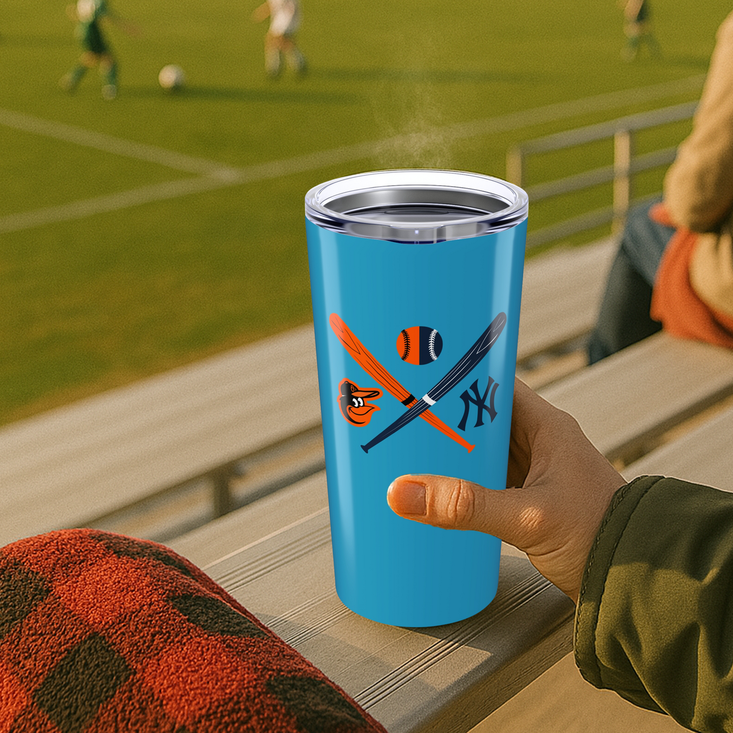 Crossed Bats 20oz Tumbler