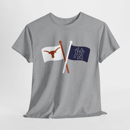 Crossed Flags T-shirt - Tailgate Vibes