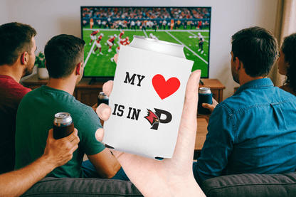 My Heart is in College Can Coolers - Tailgate Vibes