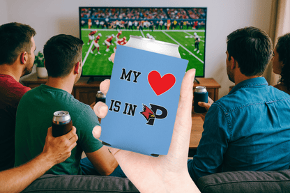 My Heart is in College Can Coolers - Tailgate Vibes