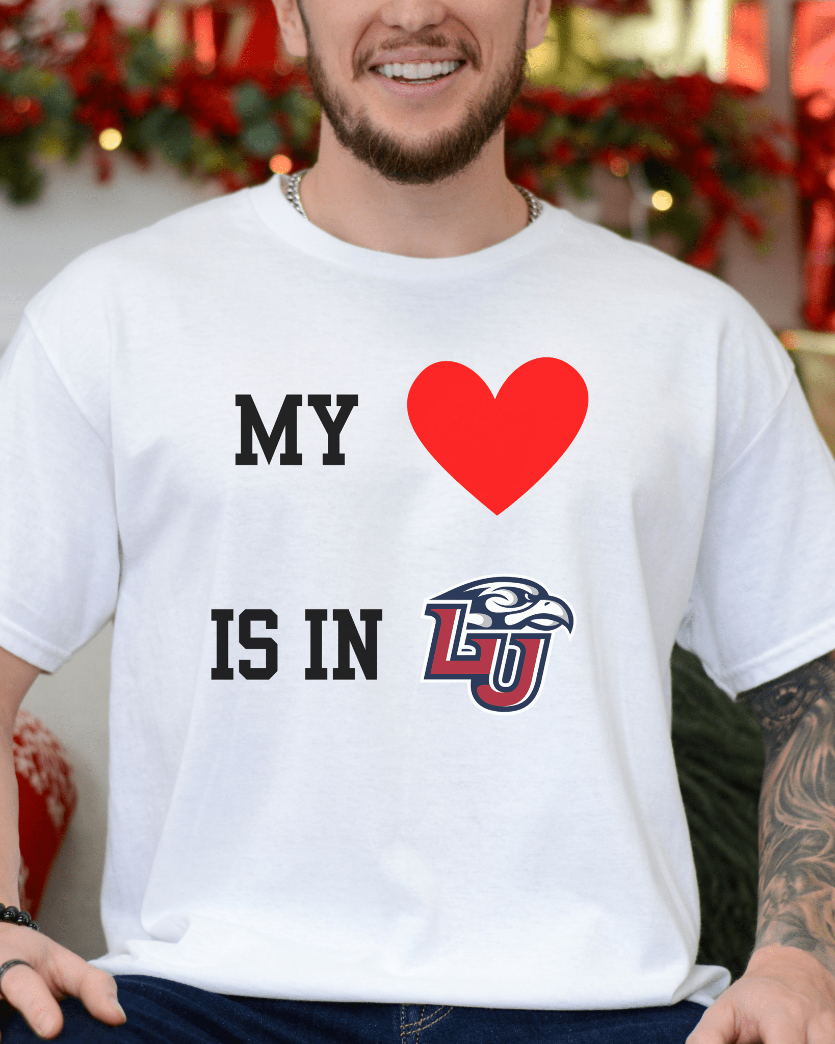 My Heart is in College T-shirt - Tailgate Vibes