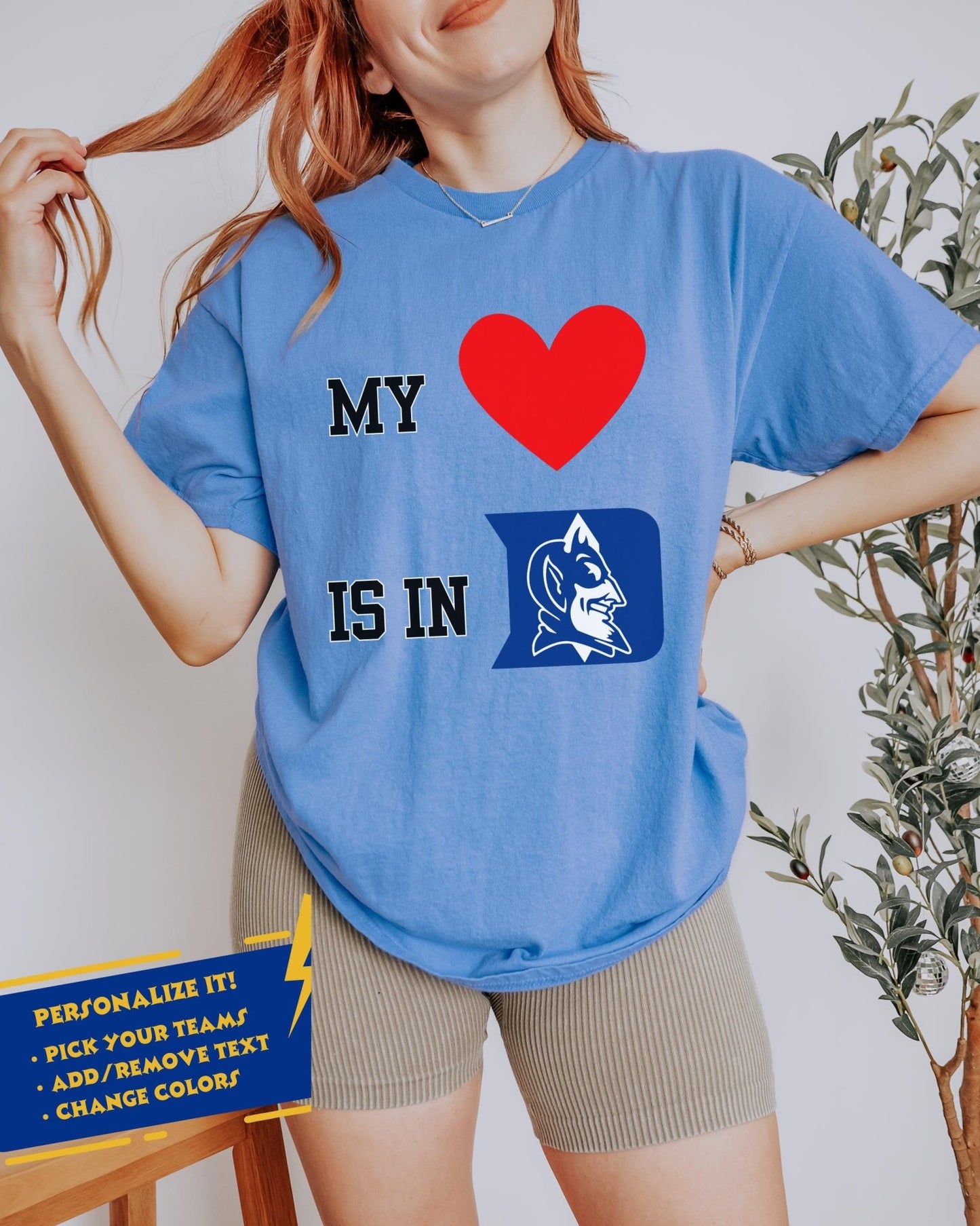 My Heart is in College T-shirt - Tailgate Vibes