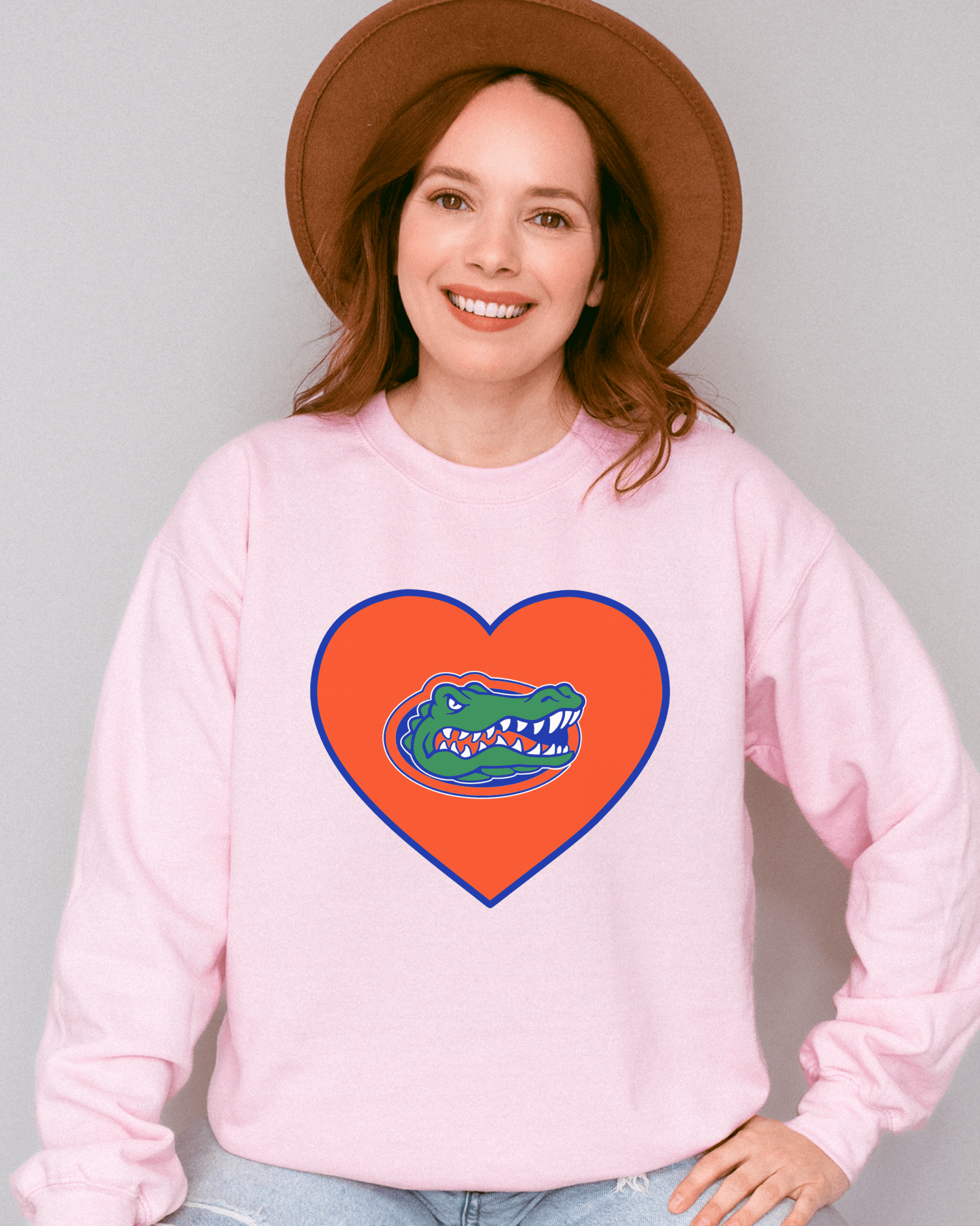 Single Logo Heart "Class Of" crewneck sweatshirt - Tailgate Vibes