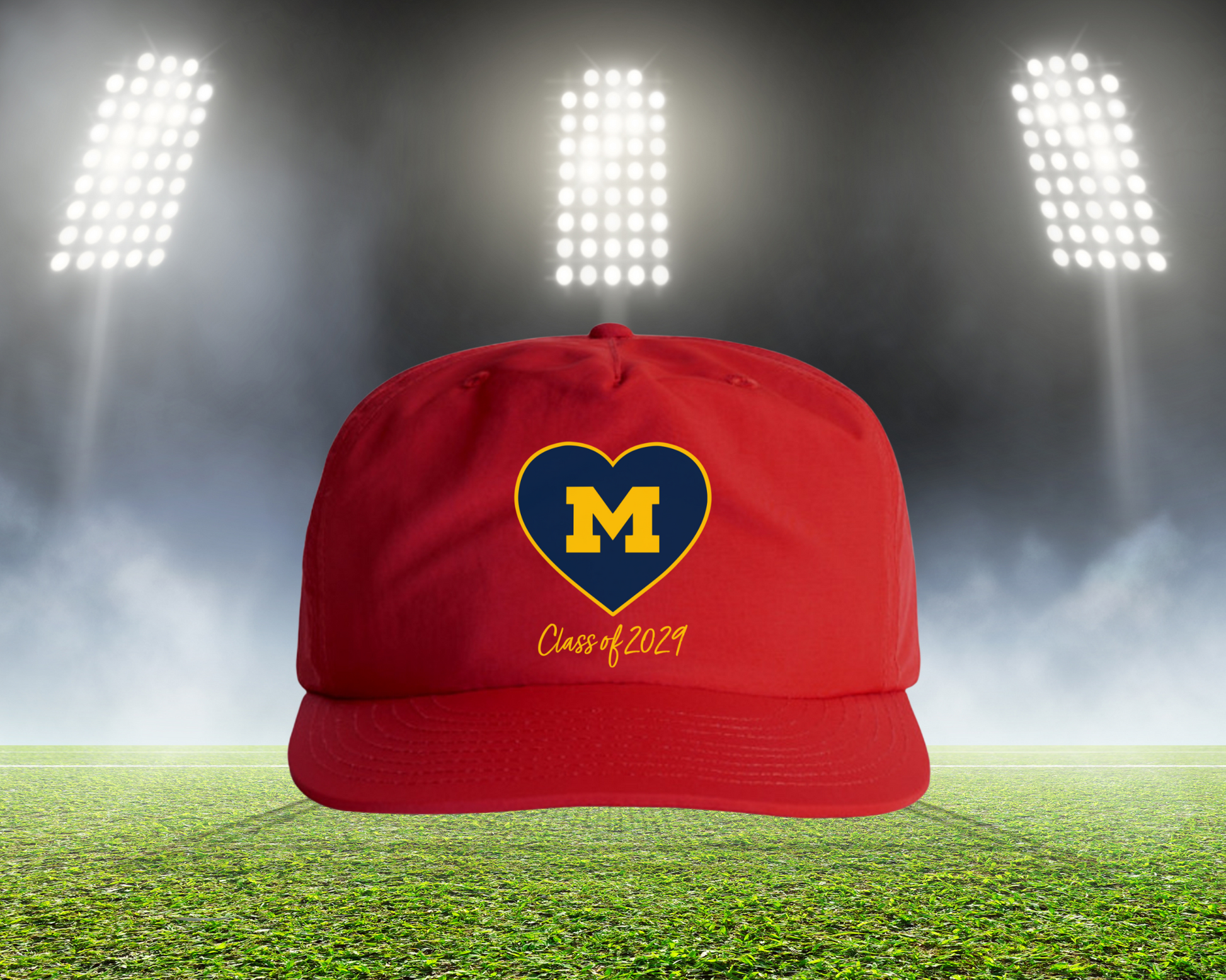 Single Logo Heart "Class Of" Hat - Tailgate Vibes