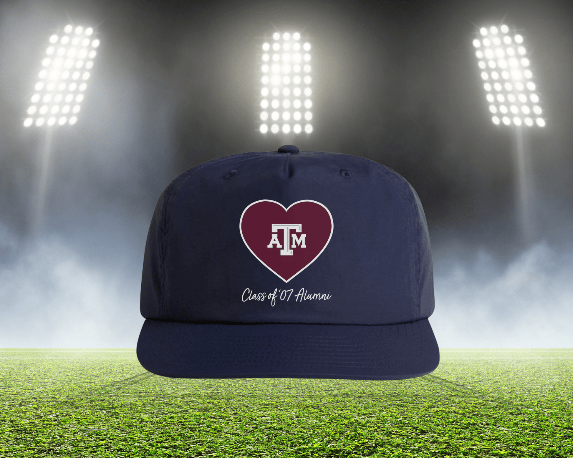 Single Logo Heart "Class Of" Hat - Tailgate Vibes