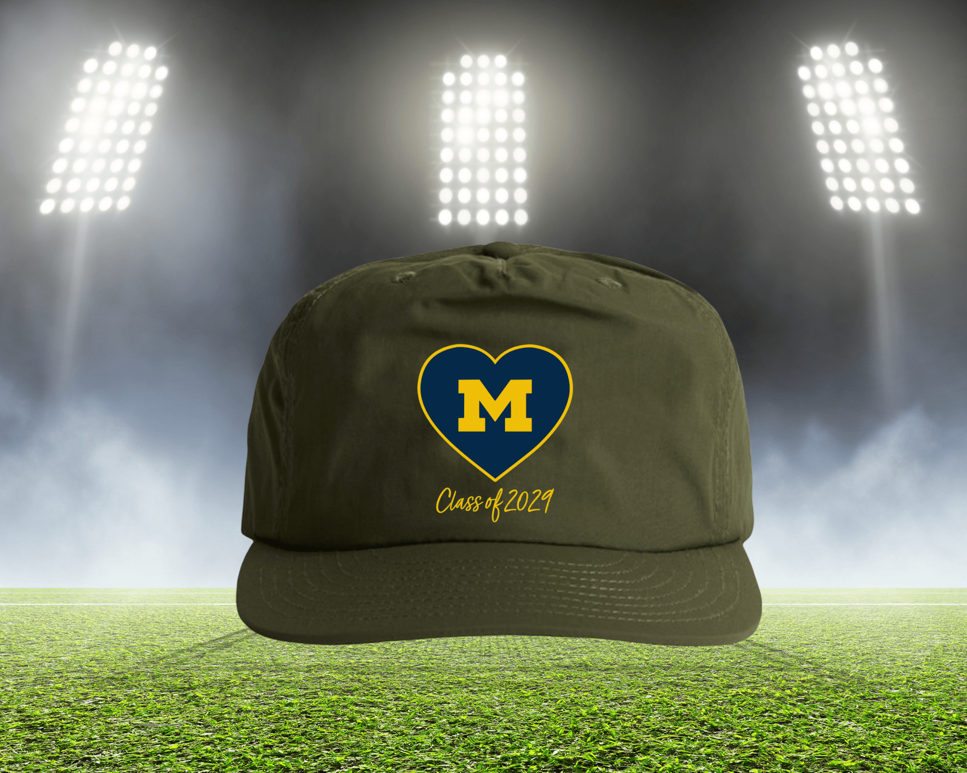 Single Logo Heart "Class Of" Hat - Tailgate Vibes