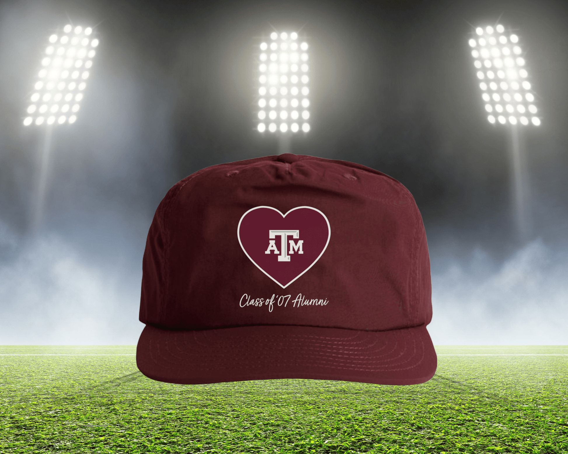 Single Logo Heart "Class Of" Hat - Tailgate Vibes