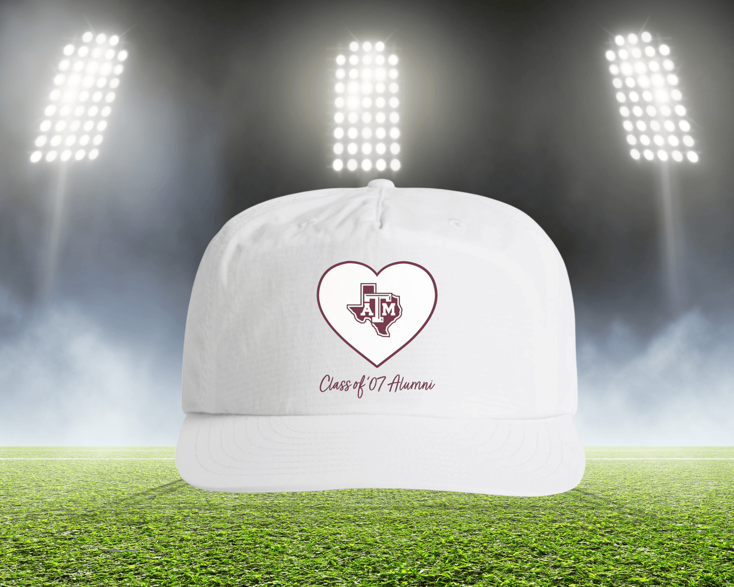 Single Logo Heart "Class Of" Hat - Tailgate Vibes