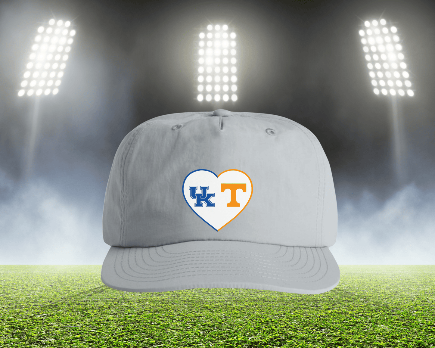 Split Heart Logos Surf Hat - Tailgate Vibes