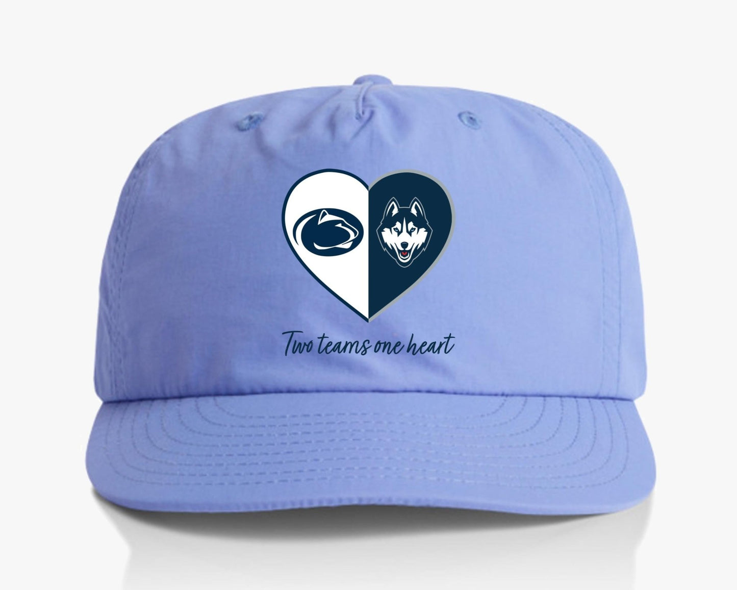 Split Heart Logos Surf Hat - Tailgate Vibes