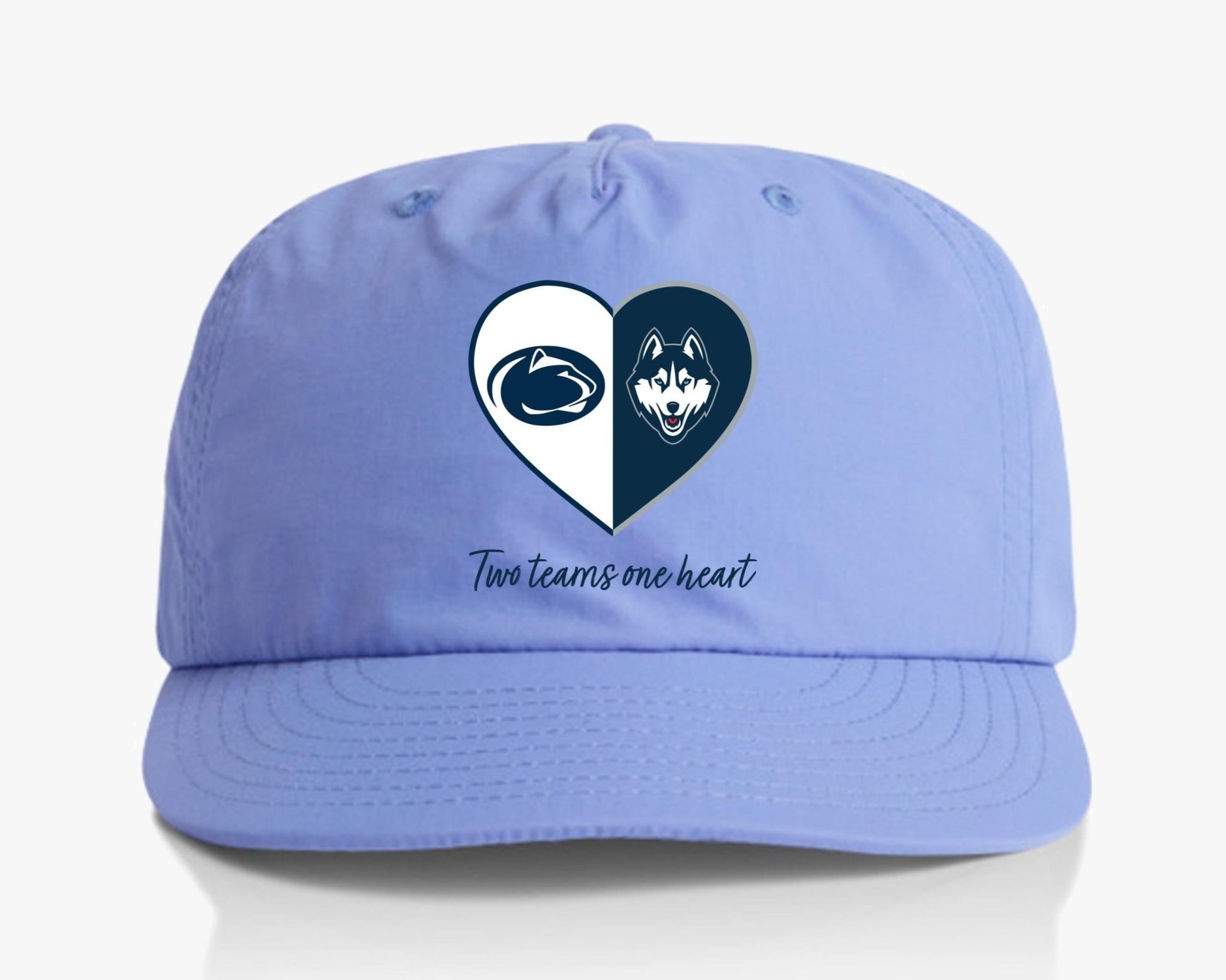 Split Heart Logos Surf Hat - Tailgate Vibes