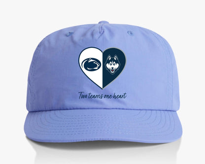 Split Heart Logos Surf Hat - Tailgate Vibes