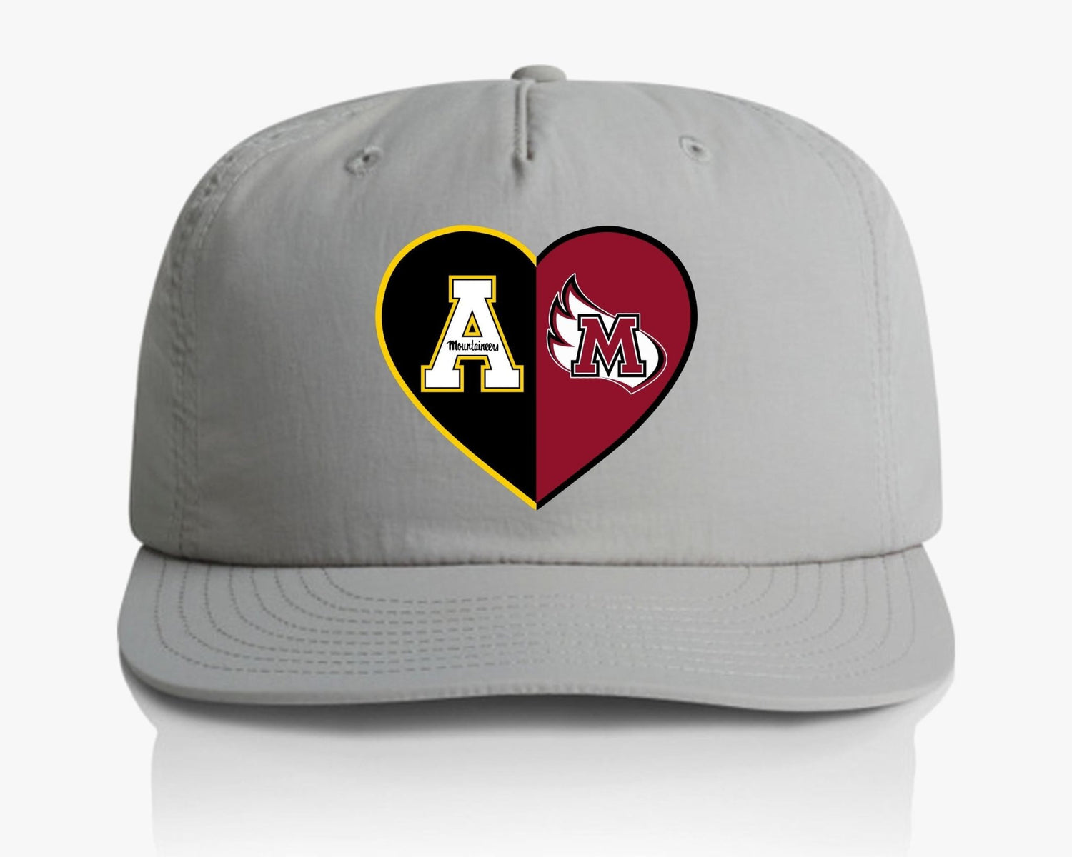 Split Heart Logos Surf Hat - Tailgate Vibes